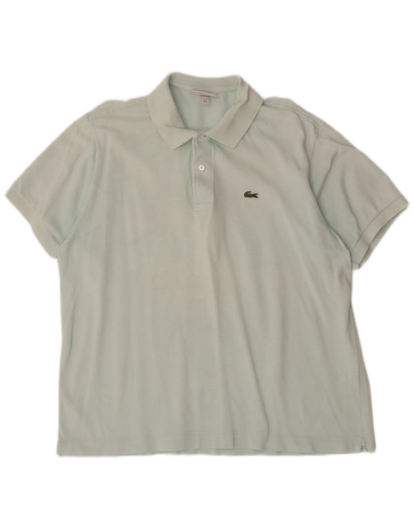 Ανδρικό πουκάμισο Lacoste Classic Fit Polo Μέγεθος 6 XL Μπλε βαμβακερό