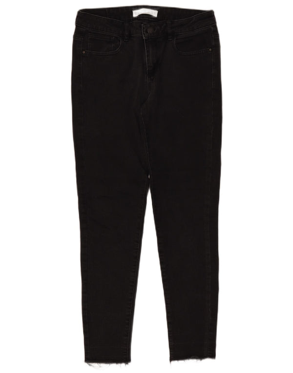 ZARA Γυναικείο Skinny Jeans EU 38 Small W28 L26 Μαύρο βαμβακερό