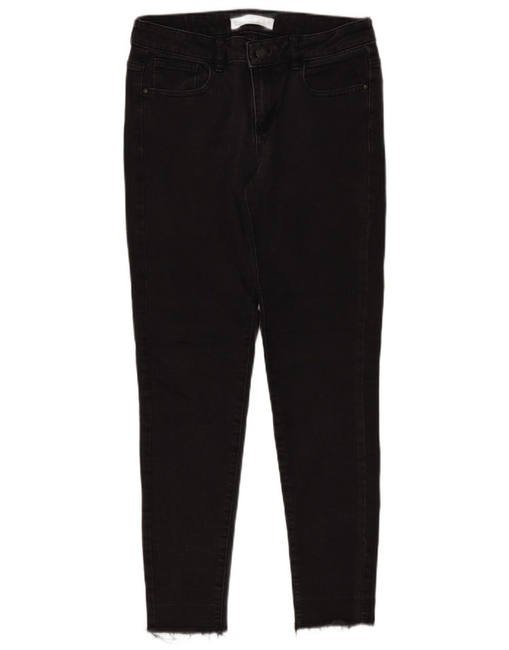 ZARA Γυναικείο Skinny Jeans EU 38 Small W28 L26 Μαύρο βαμβακερό