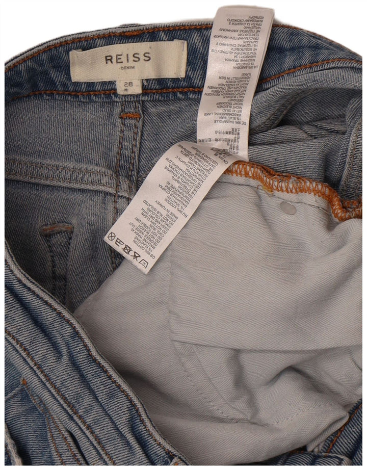 Reiss Γυναικείο Slim Jeans W28 L27 Μπλε βαμβακερό
