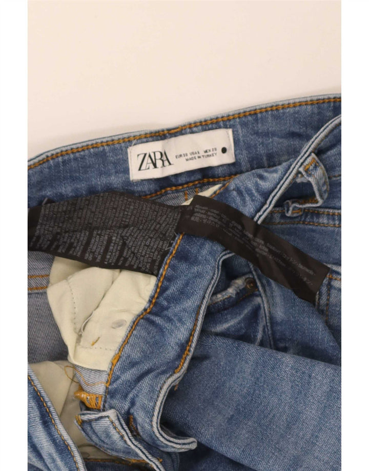 Zara Γυναικείο Τζιν EU 38 Small W28 L32 Μπλε βαμβακερό