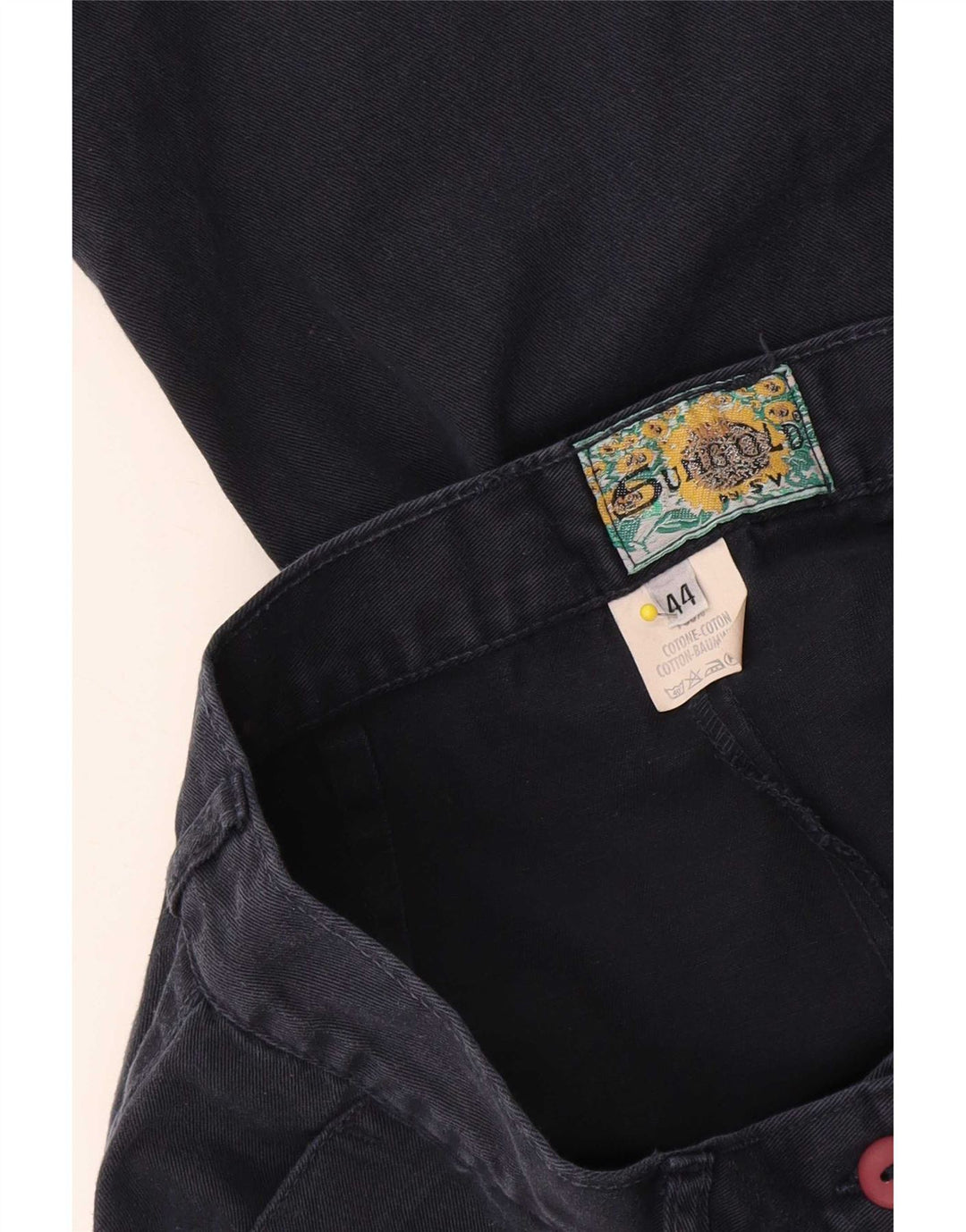 Vintage γυναικείο σορτς βερμούδα Cargo IT 44 Medium W28 Navy Blue Cotton