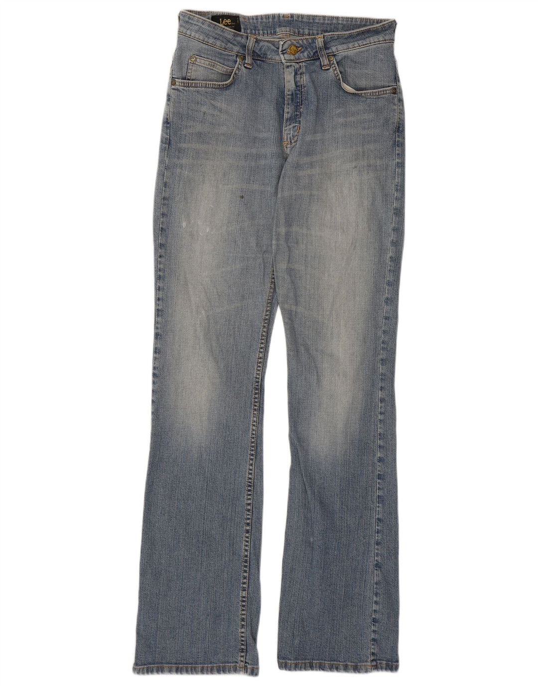 Lee Womens Cameron Bootcut Jeans W28 L33 Μπλε βαμβακερό