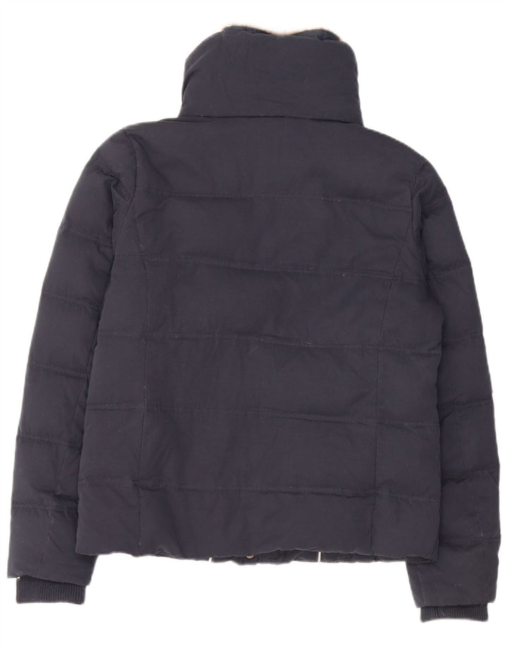 Γυναικείο μπουφάν FAT FACE UK 12 Medium Navy Blue Polyester