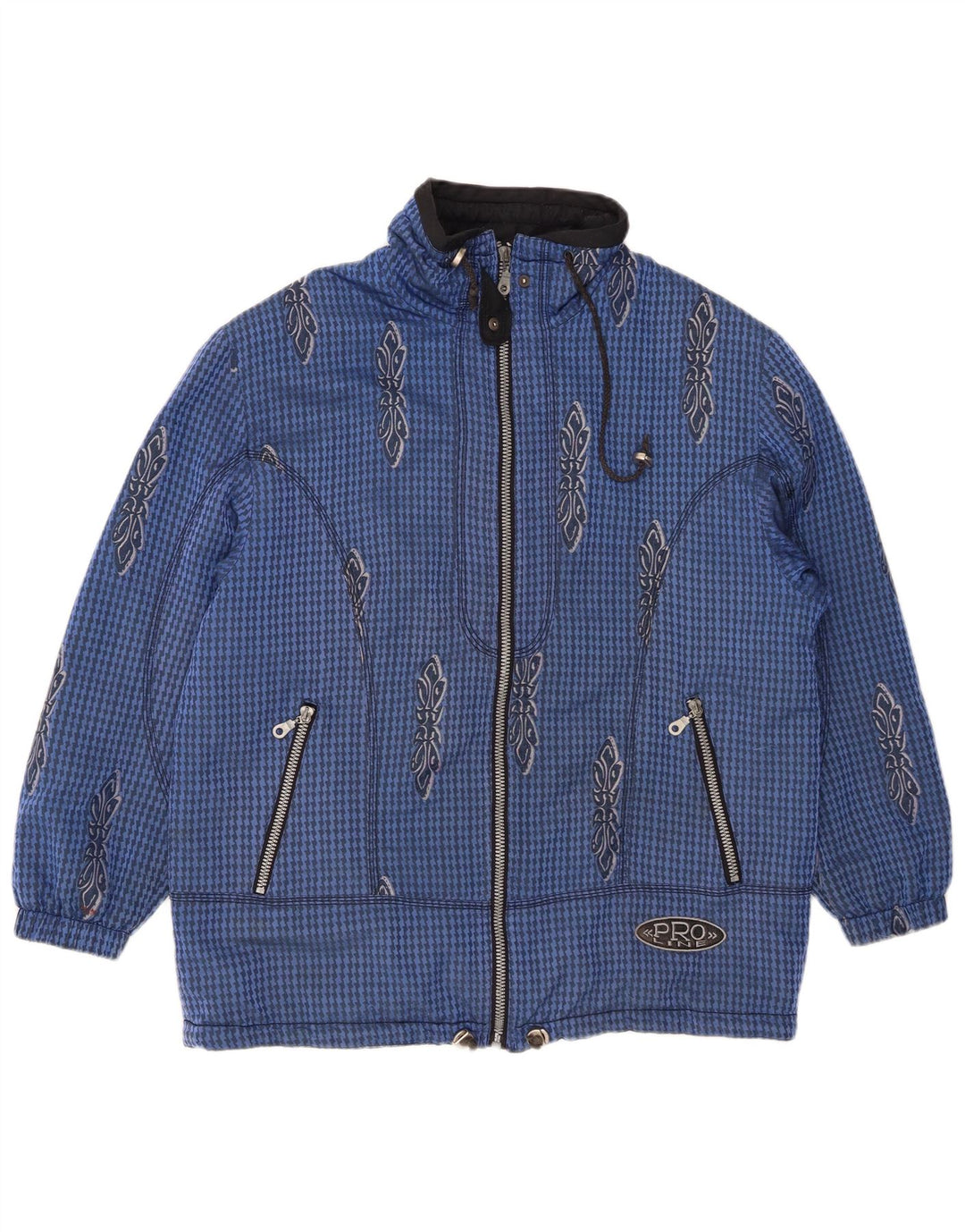 Γυναικείο μπουφάν PROLINE Windbreaker UK 18 XL Blue Houndstooth