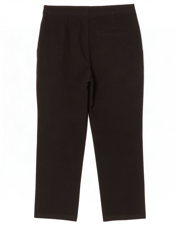 Marks & Spencer Γυναικείο Cropped Παντελόνι UK 10 Small W26 L24 Black Viscose