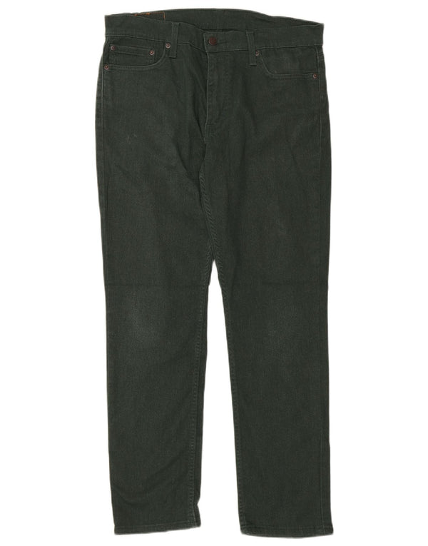 LEVI'S Ανδρικό 511 Slim Jeans W33 L30 Πράσινο βαμβακερό