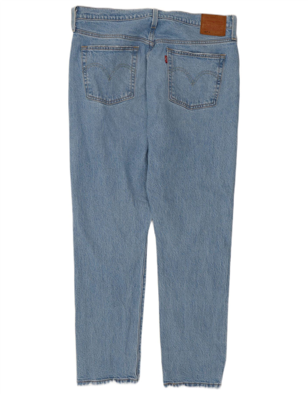 Levi's Womens 501 Distressed Straight Jeans W32 L28 Μπλε βαμβακερό