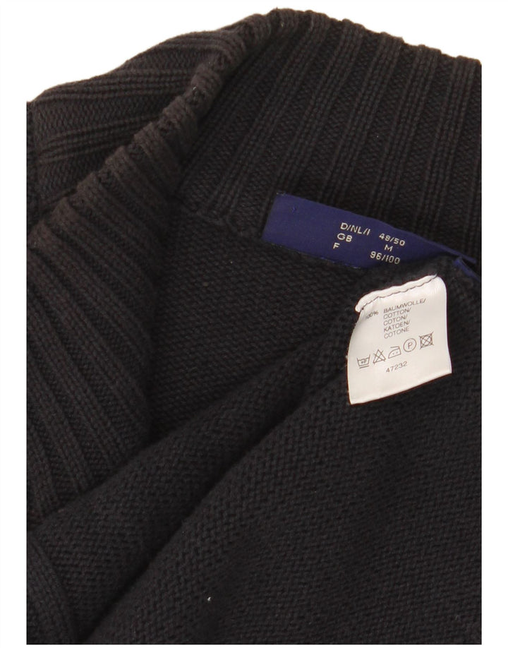 COTTON REPUBLIC Ανδρική ζακέτα πουλόβερ Μεσαίο Navy Μπλε Βαμβακερό