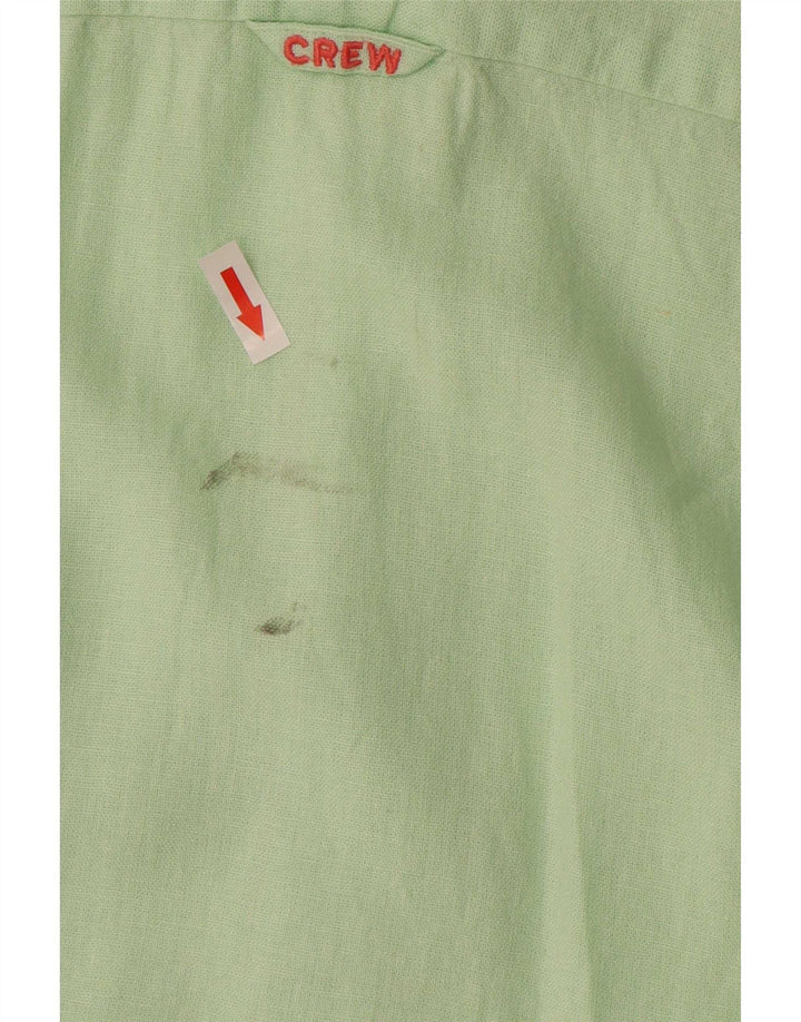 Ανδρικό πουκάμισο Crew Clothing, Μεσαίο πράσινο λινό