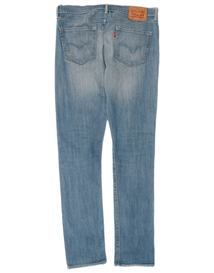 LEVI'S Ανδρικό 510 Skinny Jeans W34 L34 Μπλε Βαμβακερό
