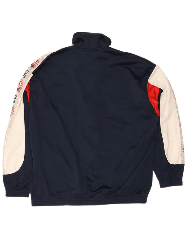 Ανδρική φόρμα Campagnolo Top Jacket UK 44 XL Navy Blue Colorblock Sports