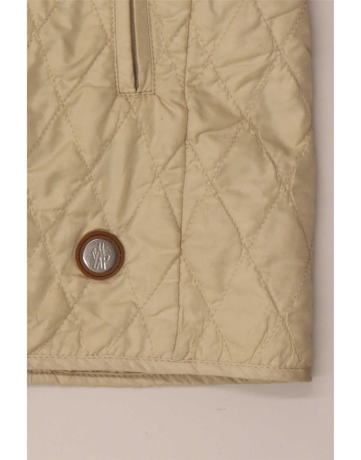 Moncler Γυναικείο Καπιτονέ Μπουφάν Μέγεθος 4 XL Μπεζ