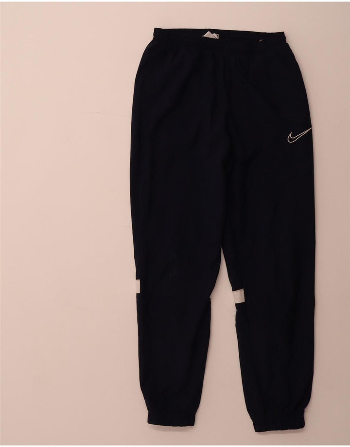 NIKE Ανδρικές φόρμες Dri Fit Παντελόνια Joggers Μικρό Navy Blue Polyester