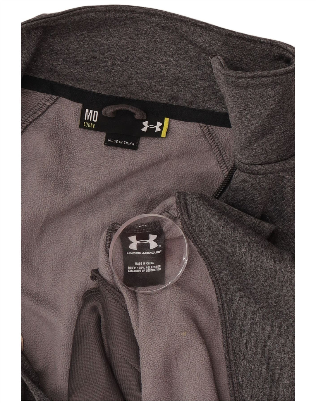 Ανδρική αθλητική φόρμα Under Armour Top Jacket μεσαίου γκρι πολυεστέρα