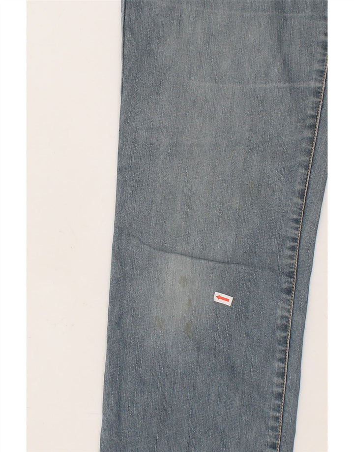 ARMANI Womens Crop Straight Jeans W30 L25 Blue Cotton Vintage Armani and Second-Hand Armani from Messina Hembry 