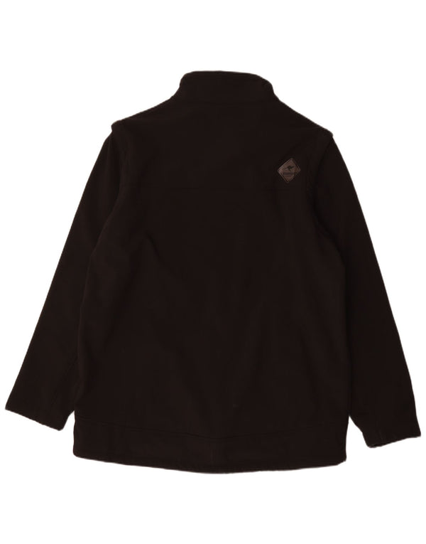 Ανδρικό μπουφάν Roadsign Windbreaker UK 46 3XL Μαύρο πολυεστέρα
