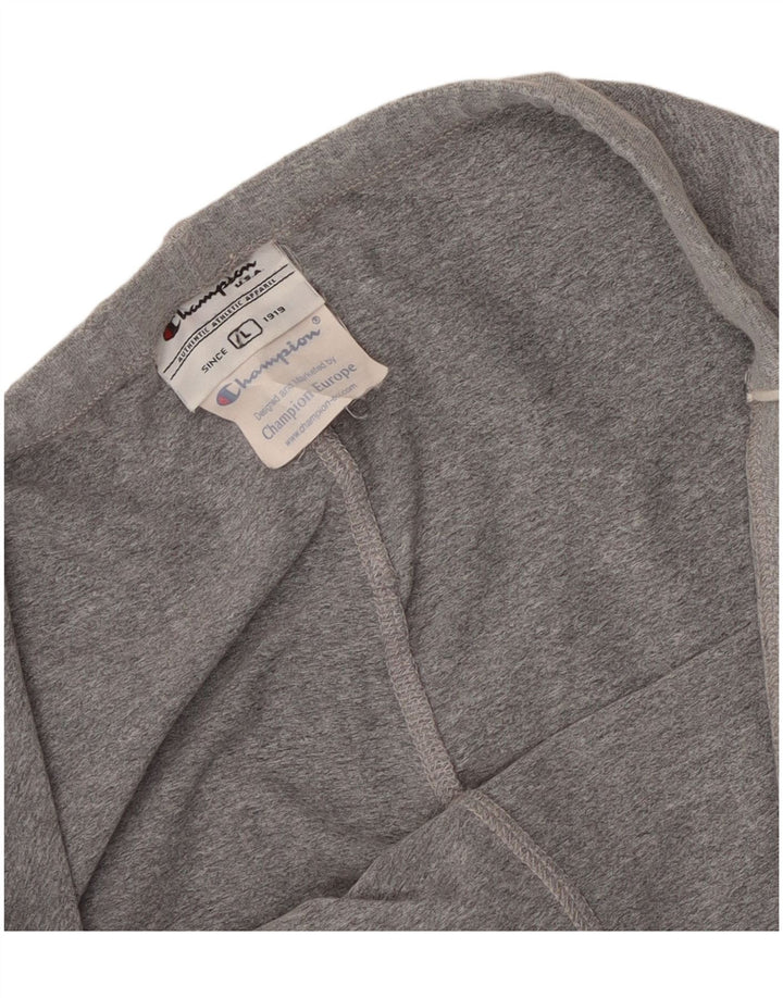Champion γυναικεία αθλητική φόρμα παντελόνια UK 16 Large Grey Flecked Polyamide