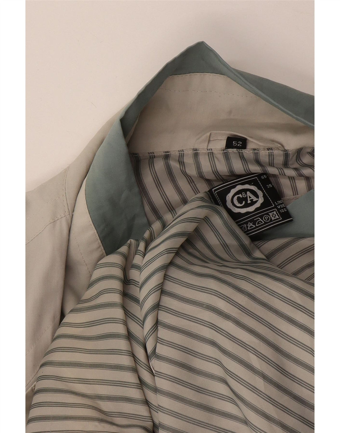 Ανδρικό μπουφάν C & A Utility IT 52 XL Λευκός Πολυεστέρας