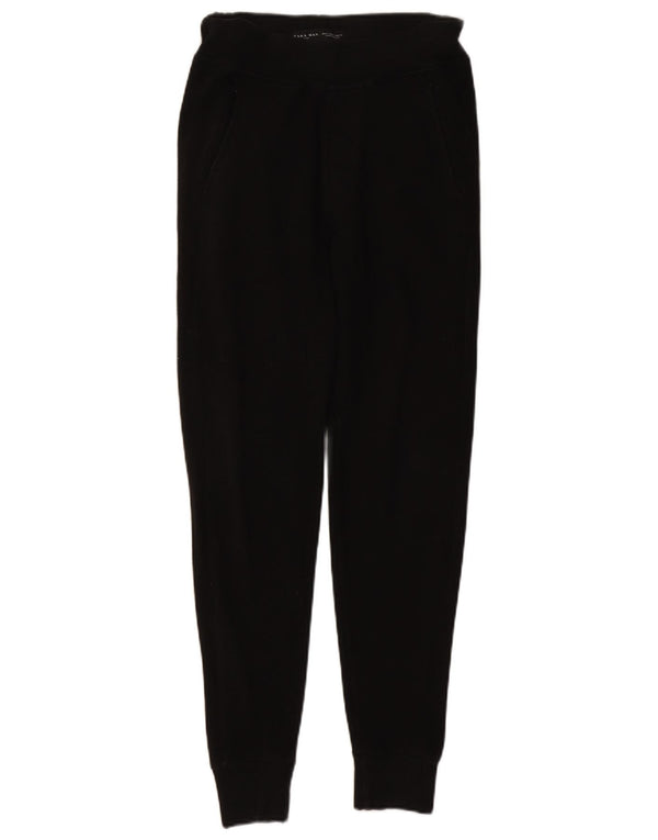 Ανδρική φόρμα Zara Παντελόνι Joggers Μεσαίο Μαύρο Βαμβακερό