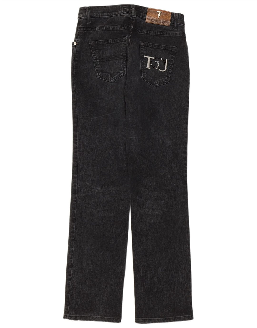 Γυναικείο τζιν ίσιο Trussardi W26 L29 Γκρι