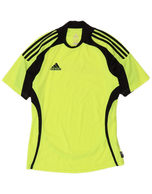 Ανδρικό T-Shirt Adidas Clima 365 Top Small Green Colourblock Πολυεστέρας