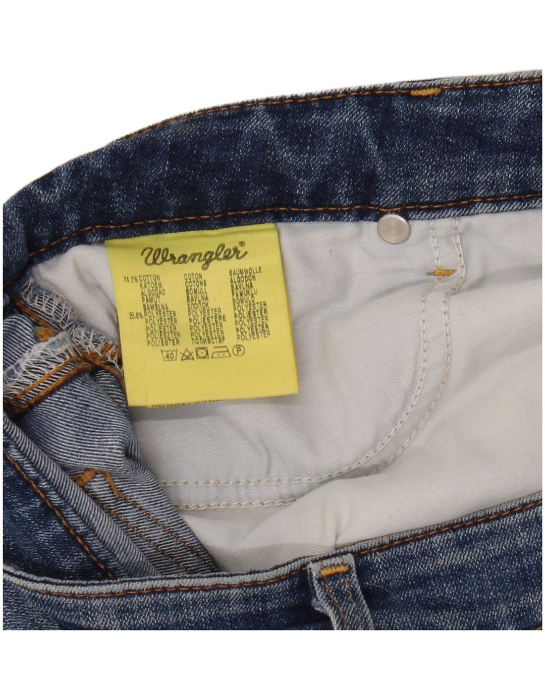 WRANGLER Γυναικείο Tina Bootcut Jeans W30 L30 Μπλε βαμβακερό