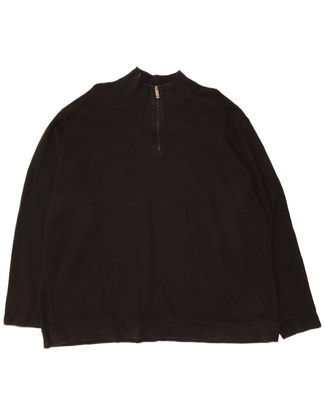 EDDIE BAUER Ανδρικό φούτερ με φερμουάρ Jumper XL Μαύρο βαμβακερό