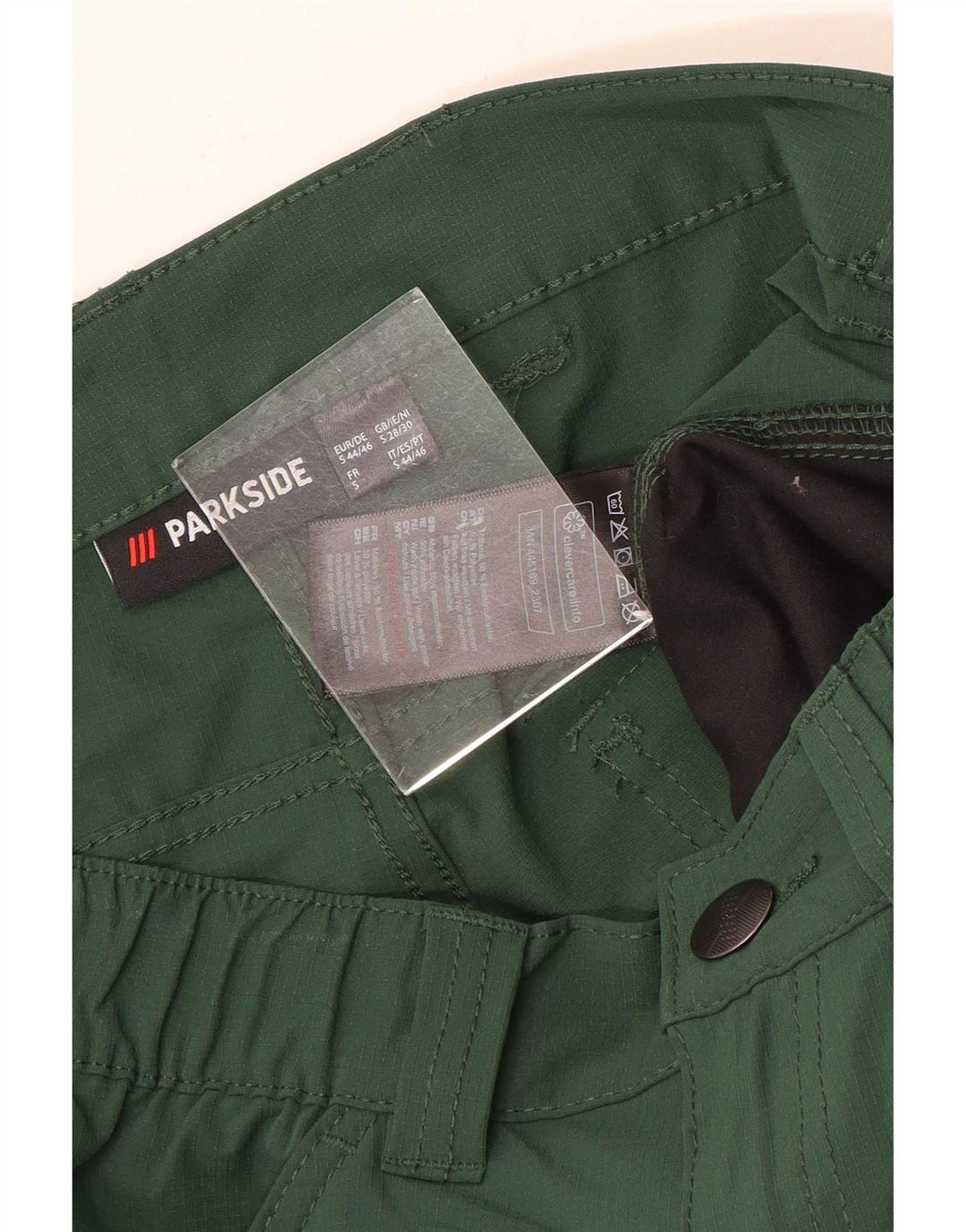 Ανδρικό σορτς Cargo Parkside Small W29 Green Elastane