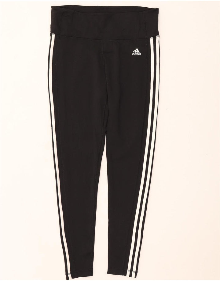 Adidas Γυναικείο Κολάν Climalite UK 16/18 Μεγάλο μαύρο πολυεστέρα