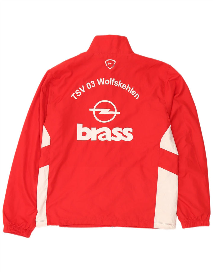 Ανδρική φόρμα γυμναστικής Nike με γραφικό τζάκετ με μεγάλο κόκκινο χρώμα από πολυεστέρα