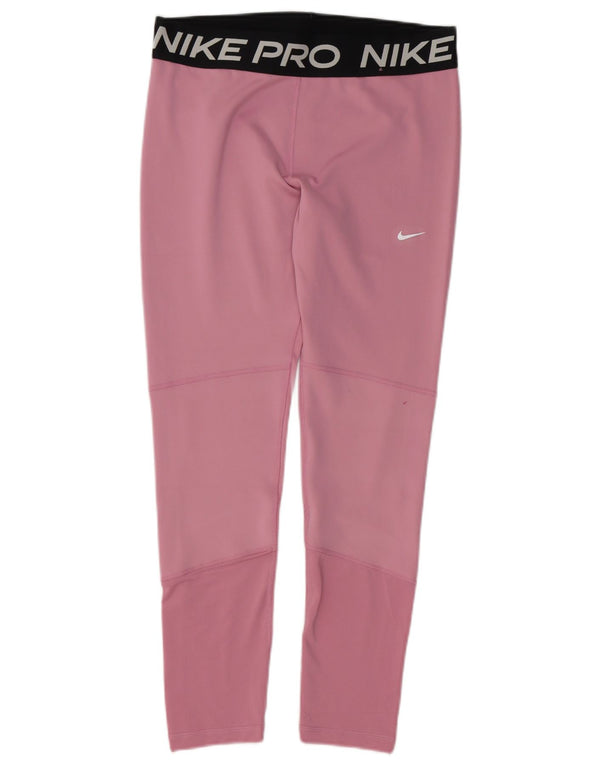 Γυναικείο κολάν Nike Dri Fit Graphic UK 18 XL Pink Polyester