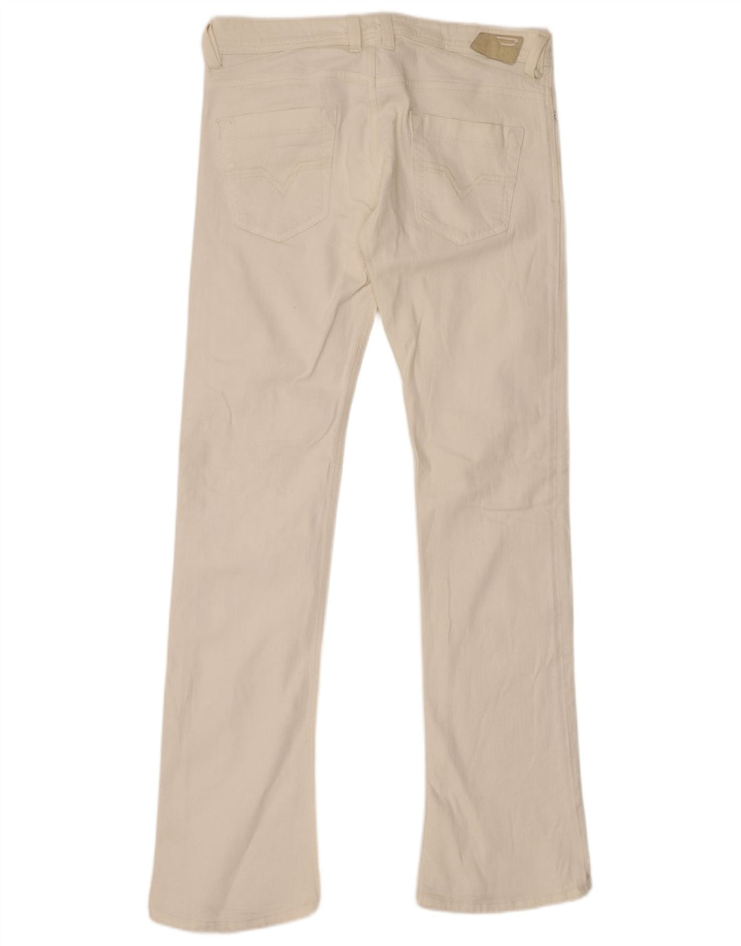 Γυναικείο τζιν DIESEL Trouleg Bootcut W32 L34 Λευκό βαμβακερό