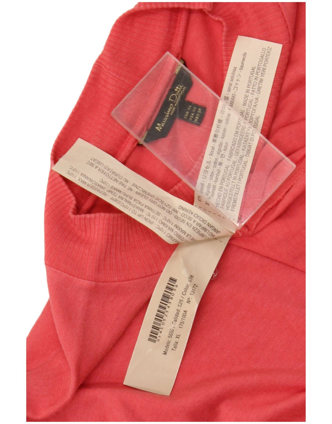 Massimo Dutti Γυναικείο μακρυμάνικο τοπ UK 18 XL Pink Lyocell