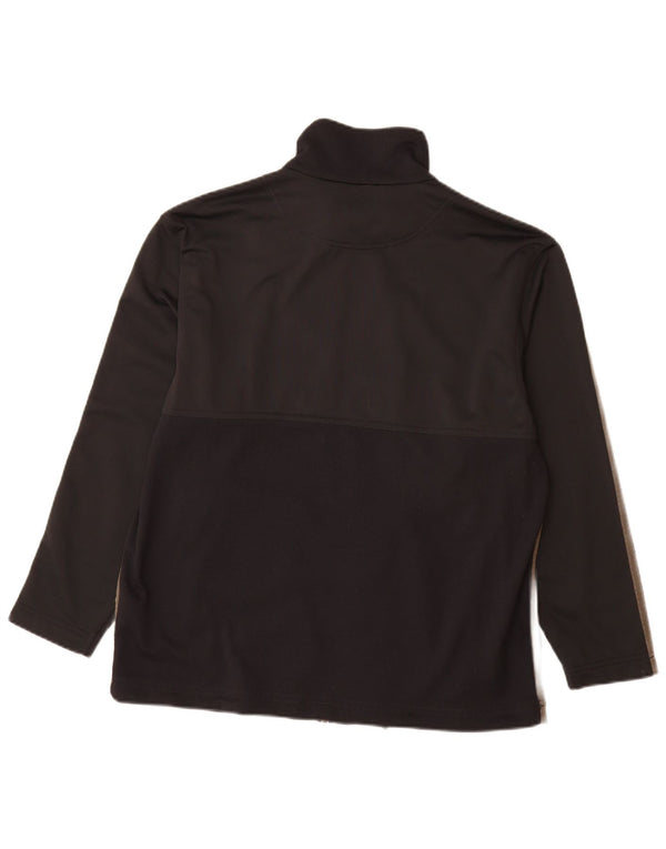 LOTTO Mens Tracksuit Top Jacket Large Black Polyester