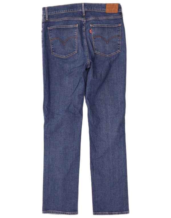 Γυναικείο τζιν Levi's 724 ψηλό ίσιο W31 L30 Μπλε βαμβακερό