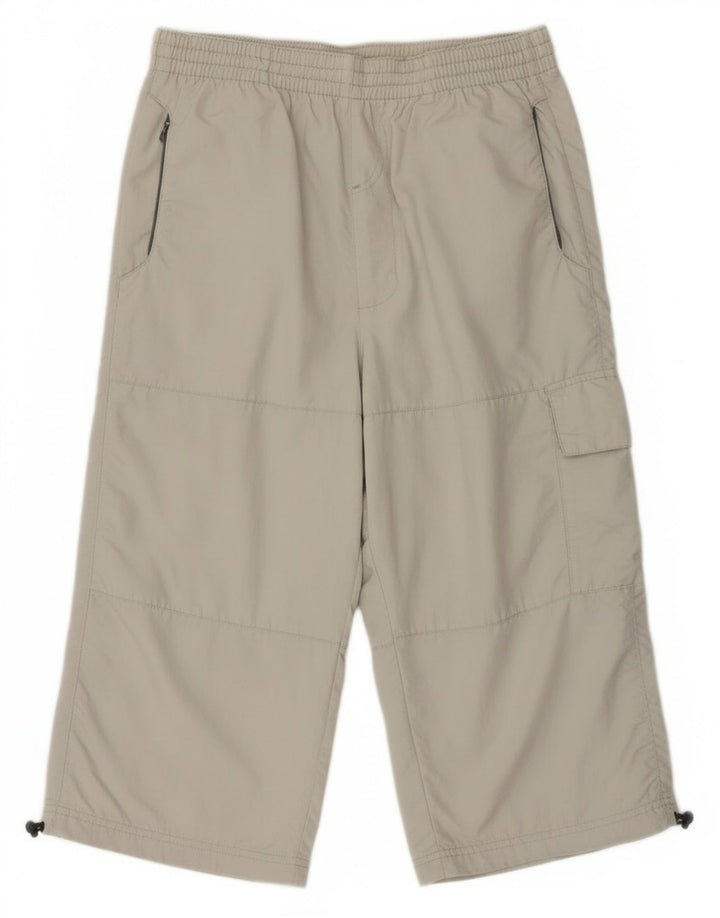 Ανδρικό σορτς βερμούδας Diadora μεγάλο σε λευκό πολυαμίδιο