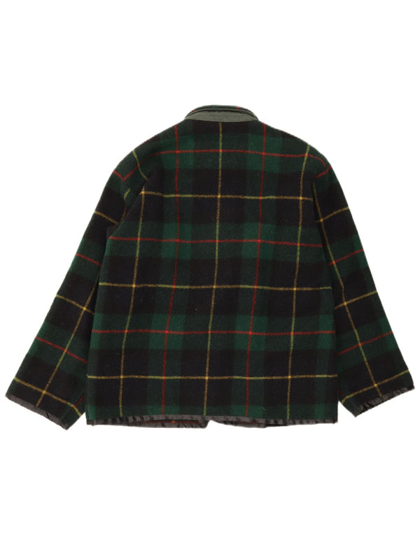 Penny Black Γυναικείο Μπουφάν Blazer Loose Fit IT 40 Small Green Check Wool