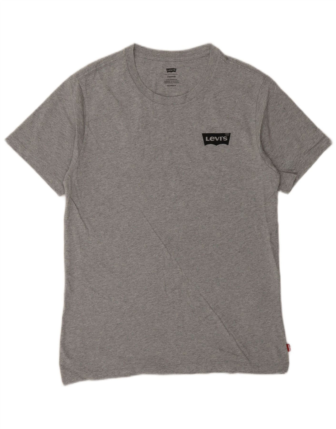 Ανδρικό γραφικό T-Shirt Levi's Standard XS Γκρι βαμβακερό