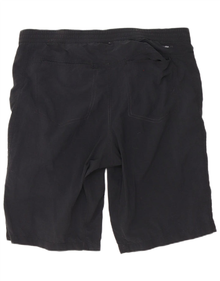 Ανδρικό σορτς Adidas Climalite Chino W38 XL Μαύρο πολυεστέρα
