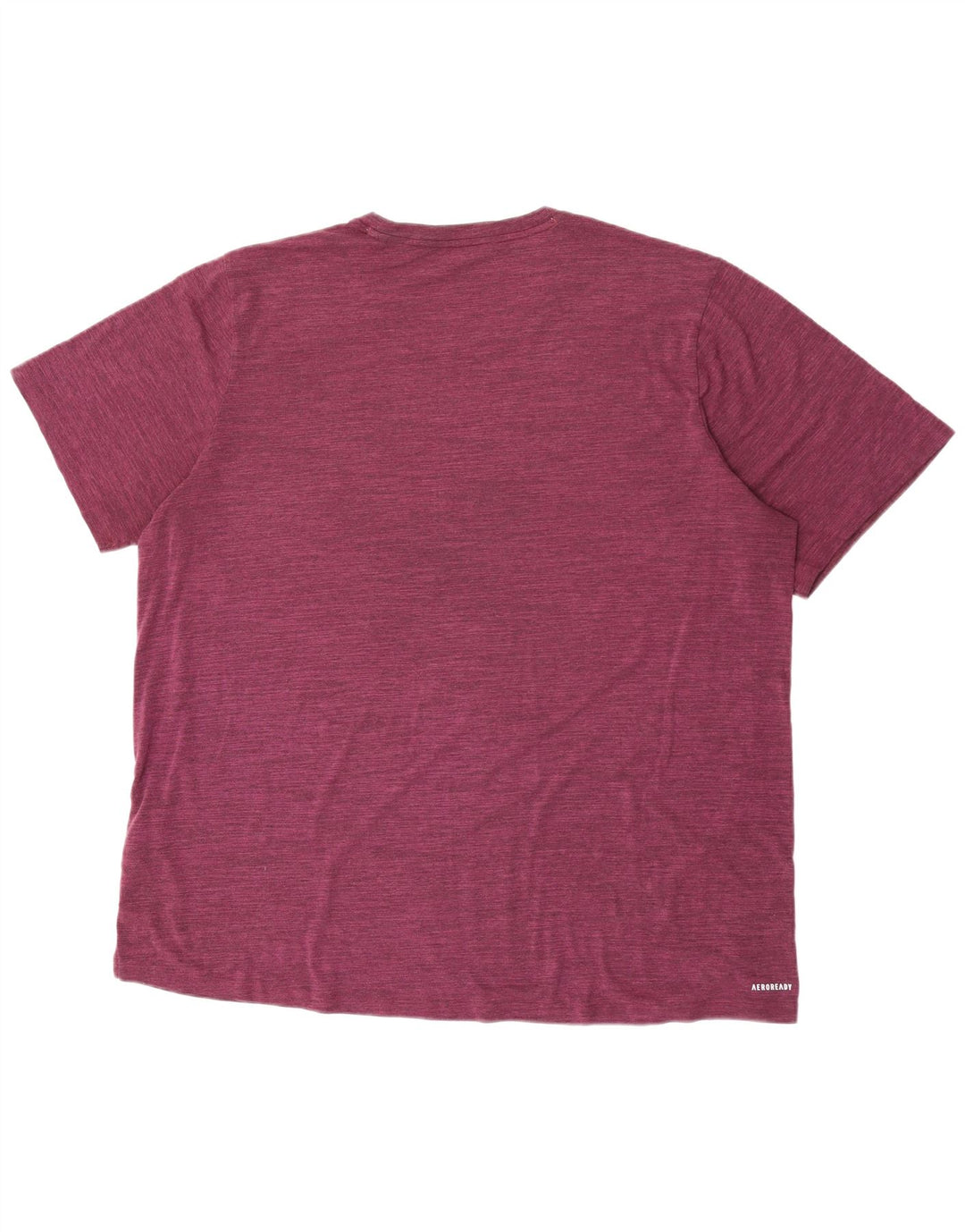 Ανδρικό T-Shirt Adidas Top XL μπορντό πολυεστέρας