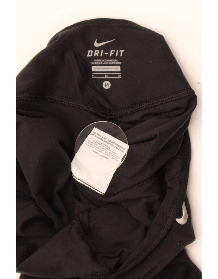 Γυναικεία φόρμα Nike Dri Fit Παντελόνι UK 14 Μεσαίο μαύρο πολυεστέρα