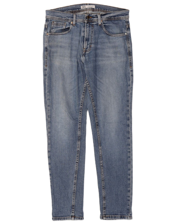 Zara Ανδρικό Skinny Jeans EU 42 Large W32 L30 Blue