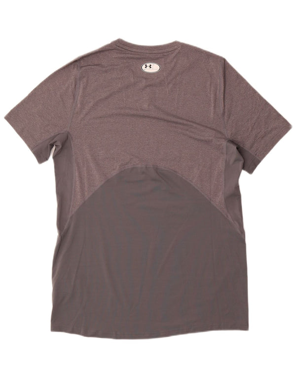 Ανδρικό μπλουζάκι Under Armour Heat Gear Top Medium Grey Flecked Polyester