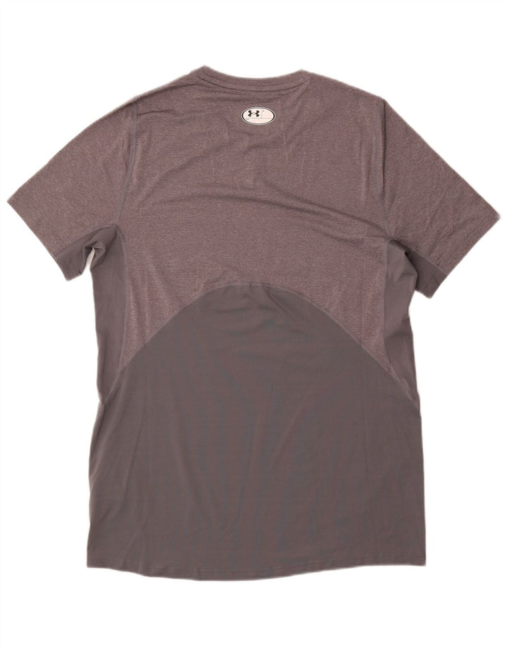 Ανδρικό μπλουζάκι Under Armour Heat Gear Top Medium Grey Flecked Polyester