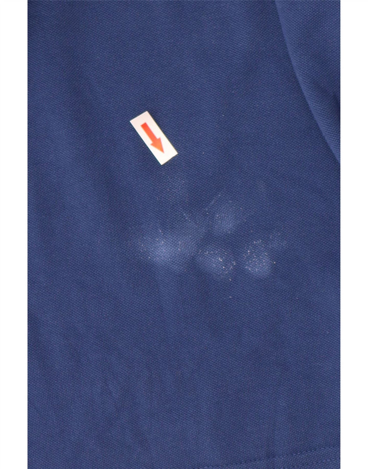 HARMONT & BLAINE Ανδρικό μπλουζάκι πόλο με κανονική εφαρμογή 4XL Navy Blue βαμβακερό