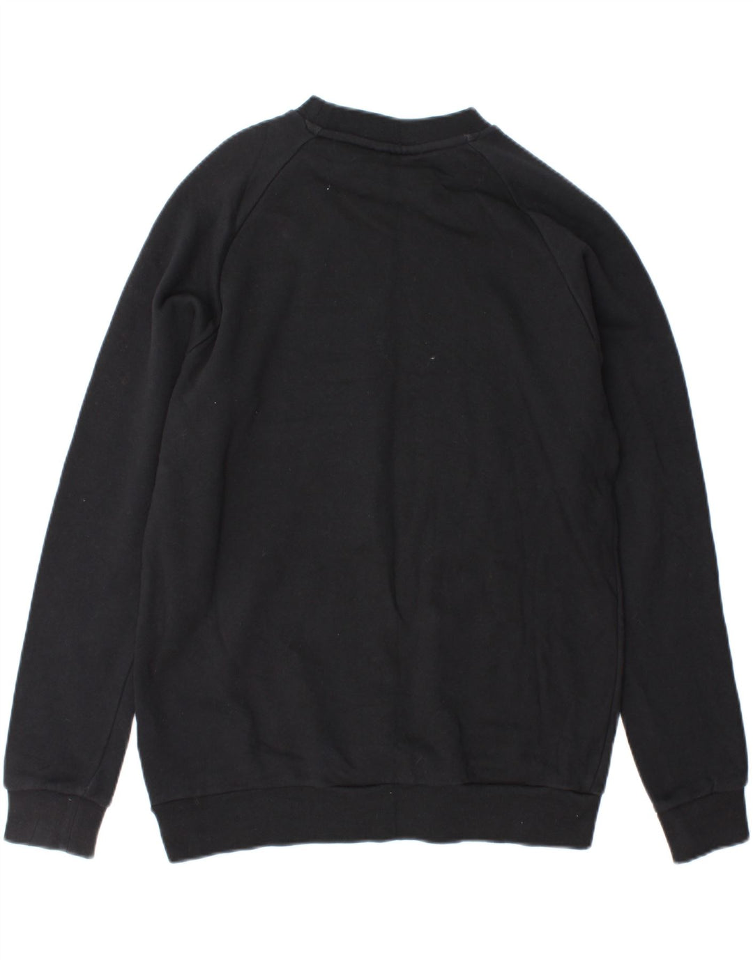 ADIDAS Mens Graphic Sweatshirt Jumper Medium Black Cotton Vintage Adidas and Second-Hand Adidas from Messina Hembry 