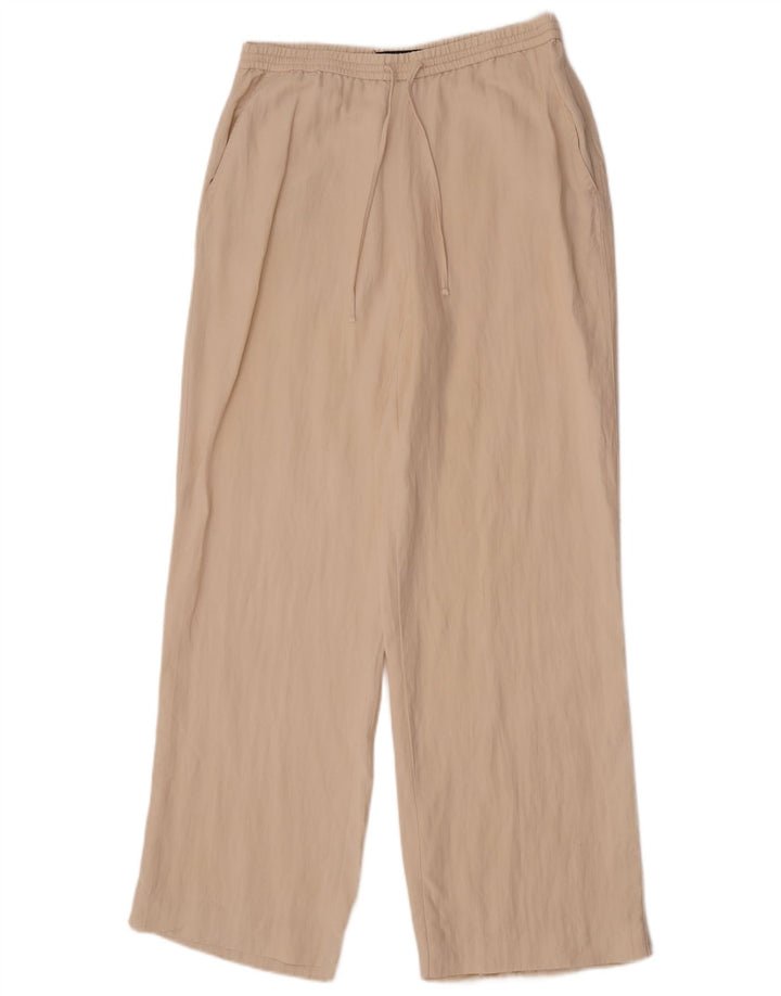 Zara Γυναικείο ίσιο παντελόνι Chino Medium W28 L32 Off White Lyocell