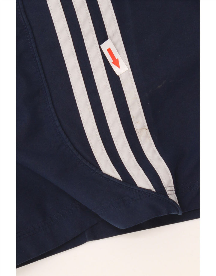 Ανδρικό αθλητικό σορτς ADIDAS μεσαίου μπλε πολυεστέρα