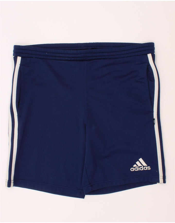 Adidas Boys Sport σορτς 11-12 ετών Navy Blue Polyester